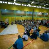 Spotkanie uczniów z żużlowcem Patrykiem Wojdyło